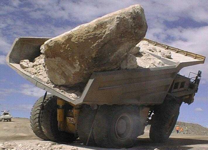 A big rock
