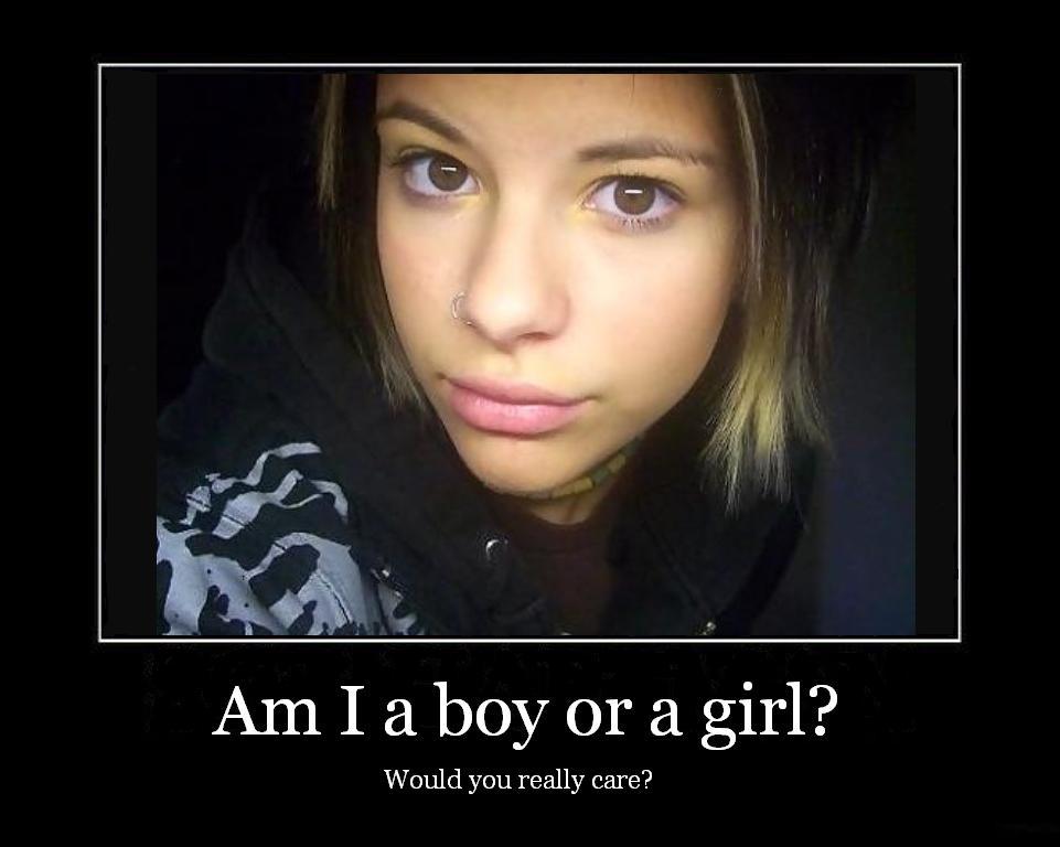 Am I a boy or a girl?