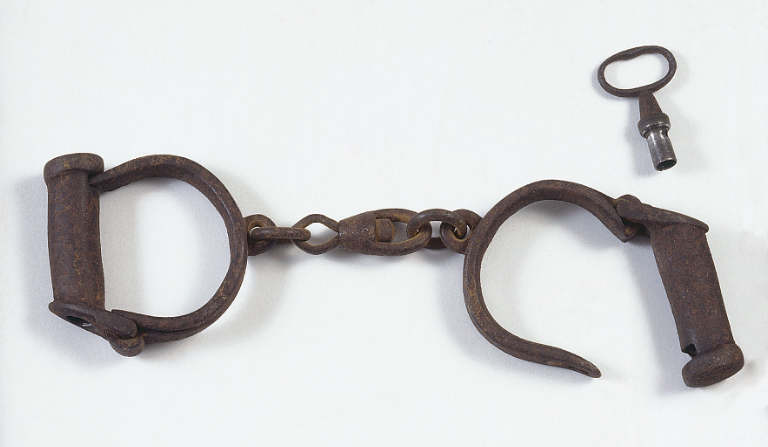 Darby-style handcuffs (old)