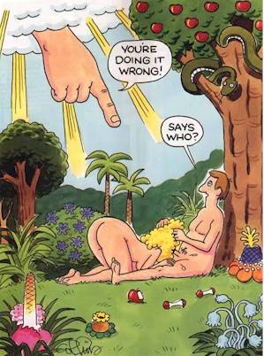 Adam and Eve: You’re doing it wrong