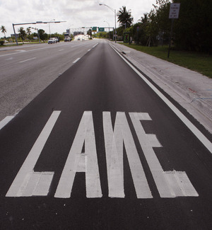Lane fail