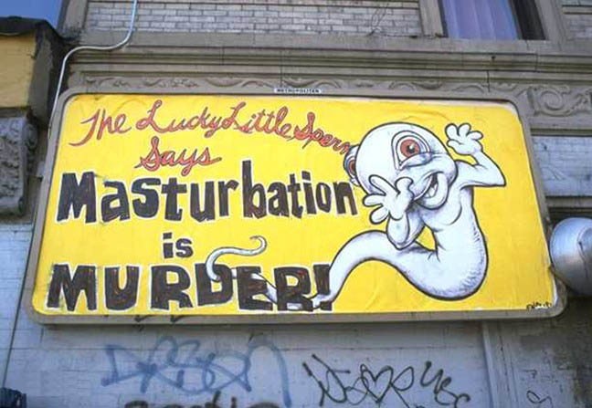 Masturbation is murder