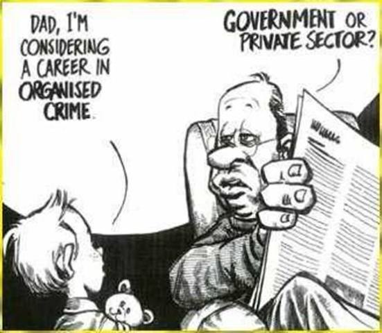 Organised crime: Government or private sector?