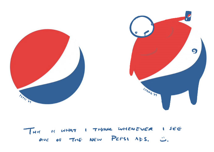 The new Pepsi logo