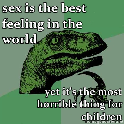 Philosoraptor: Sex with children
