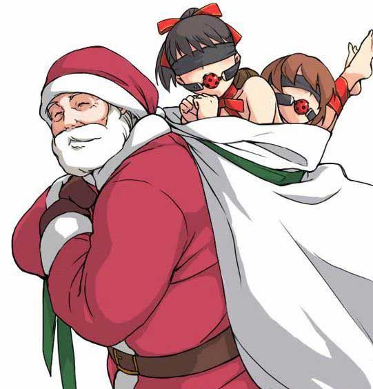 Santa bringing sex slaves