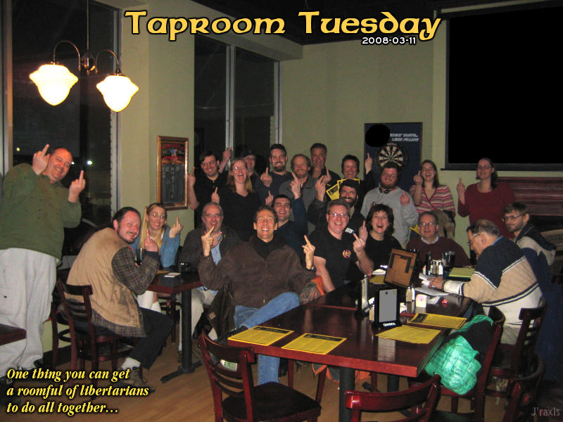 Taproom Tuesday, 2008-03-11