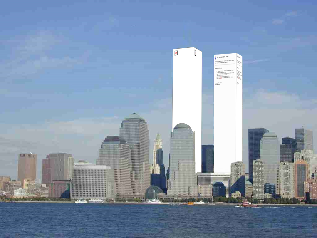 The Twin Towers: 404