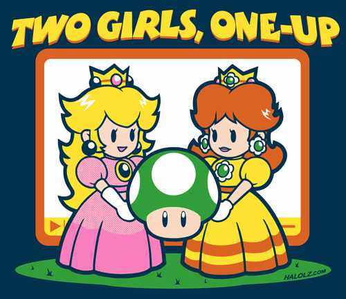 Two girls, one-up