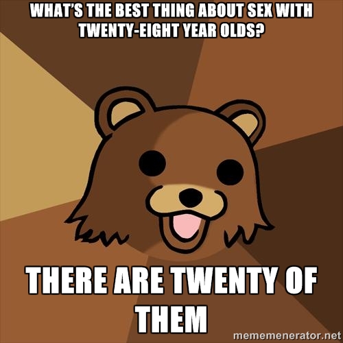 Youth Mentor Bear: Sex with 28-year-olds